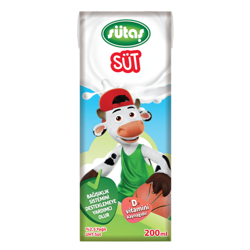 Sütaş Süt 200 Ml nin resmi