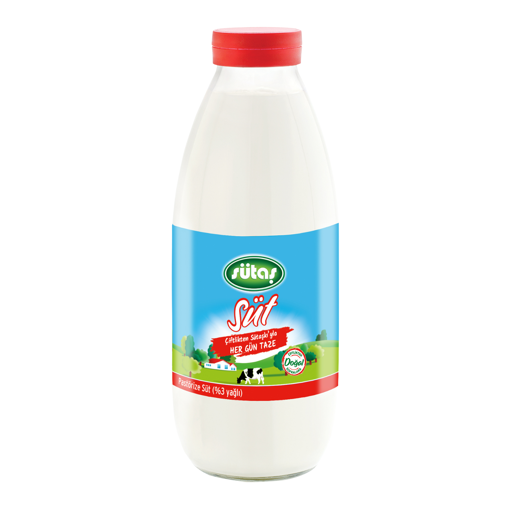 Sütaş Pastörize Günlük Süt 1 Lt nin resmi