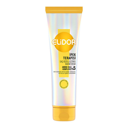 Elidor Saç Kremi İpek Terapisi 130 Ml nin resmi