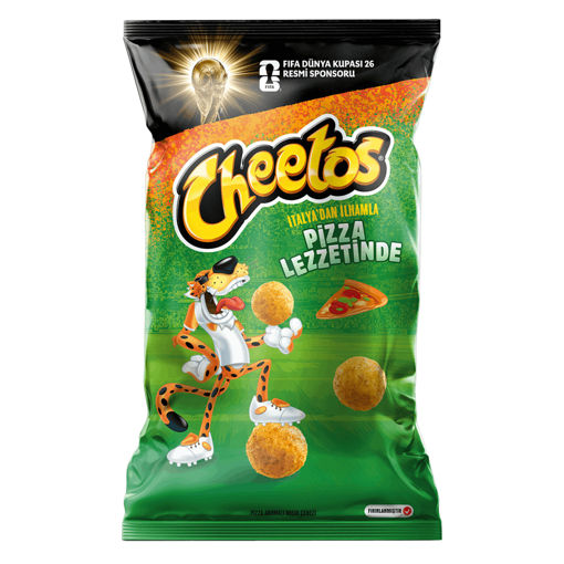 Cheetos Fırından Mega İtalya'dan İlham Pizza Lezzet 80 Gr nin resmi