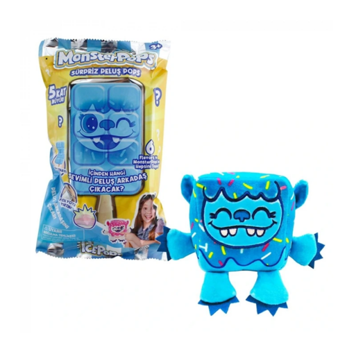 Ice Pops MonsterPops Sürpriz Mini Peluş Canavar nin resmi