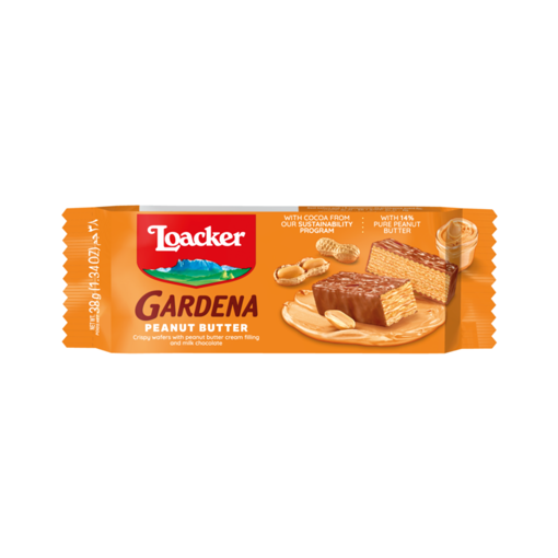 Loacker Gardena Peanut Butter 38 Gr nin resmi
