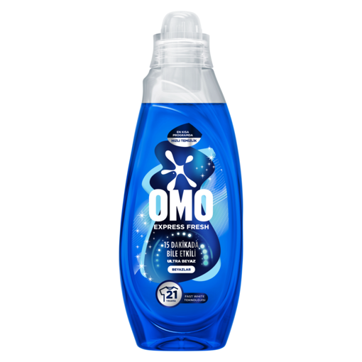 Omo Express Fresh Ultra Beyaz 840 Ml nin resmi