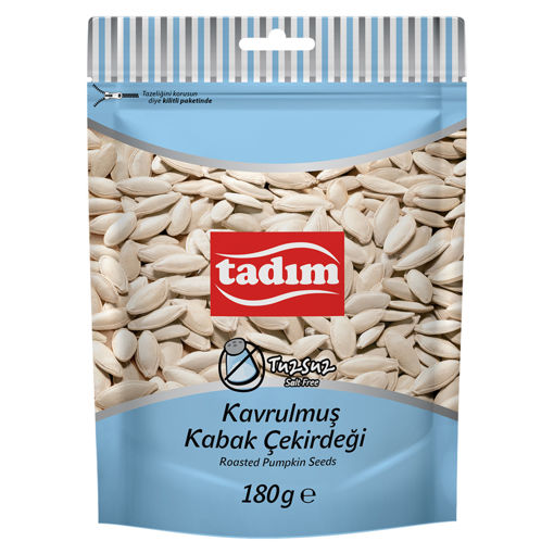 Tadım Kavrulmuş Tuzsuz Kabak Çekirdeği 180 Gr nin resmi