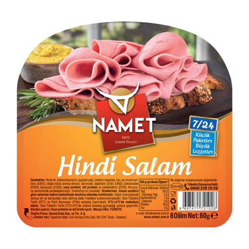 Namet 7 / 24 Hindi Salam 60 Gr nin resmi