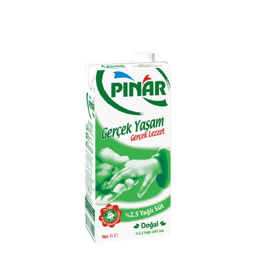 Pınar Süt %2.5 Yağlı 1 Lt nin resmi