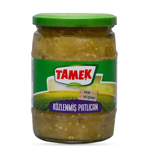 Tamek Közlenmiş Patlıcan 510 Gr nin resmi