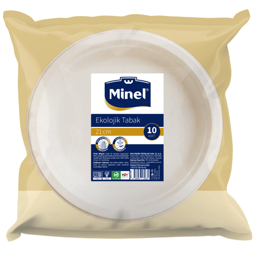Kbr Minel Ekolojik 21 Cm 10 Lu Tabak nin resmi