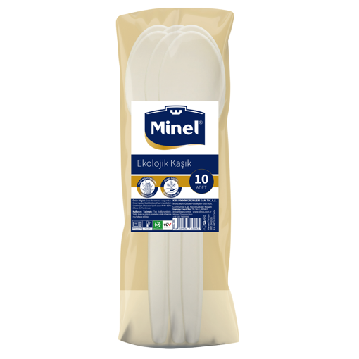 Kbr Minel Ekolojik 10 Lu Kaşık nin resmi
