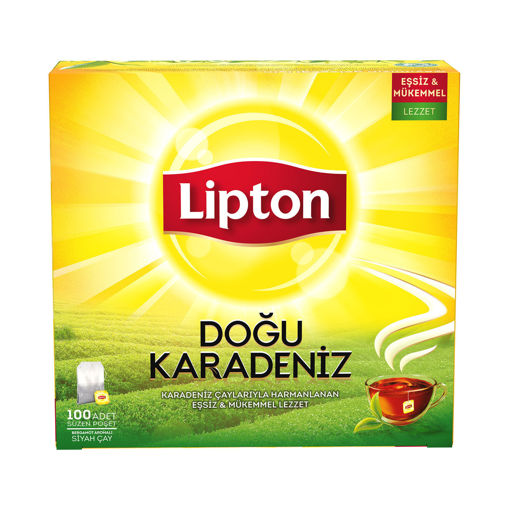 Lipton Doğu Karadeniz Bardak Poşet Çay 100'lü 200 Gr nin resmi