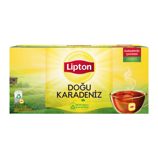 Lipton Bardak Poşet Çay Doğu Karadeniz 50 Gr 25'li nin resmi