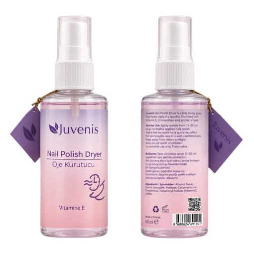 Juvenis Hızlı Oje Kurutucu 50 Ml nin resmi