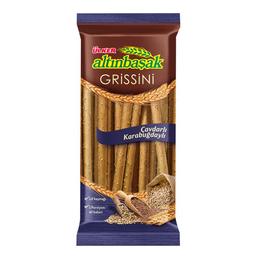 Ülker Altınbaşak Grissini Çavdarlı 125 Gr nin resmi