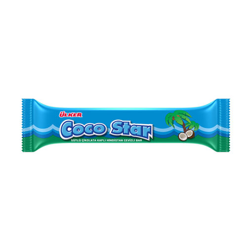 Ülker Coco Star Hindistan Cevizli Bar 25 Gr nin resmi