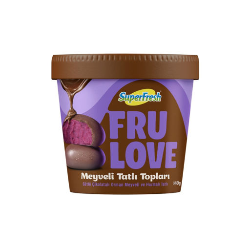 Superfresh Frulove Orman Meyveli Tatlı Toplar 140 Gr nin resmi