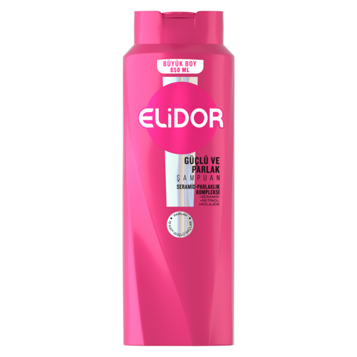 Elidor Şampuanı Güçlü ve Parlak Saçlar 650 ml nin resmi