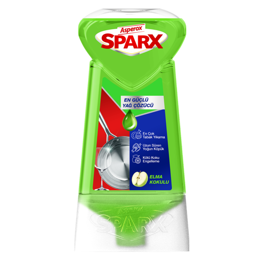 Sparx Sıvı Bulaşık Deterjanı Elma 650 Ml nin resmi