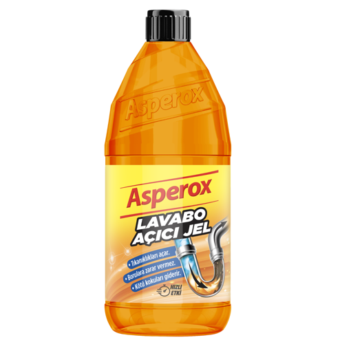 Asperox Lavabo Açıcı Jel 1 Lt nin resmi
