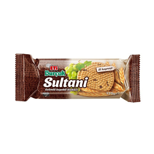 Eti Burçak Sultani Bisküvi 123 Gr nin resmi