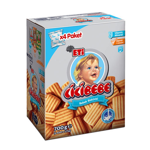 Eti Cicibebe Bisküvi 700 Gr nin resmi