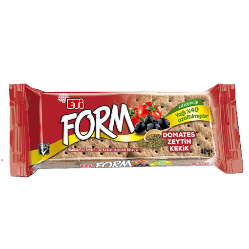 Eti Form Domatesli Zeytinli ve Kekikli Bisküvi 40 Gr nin resmi