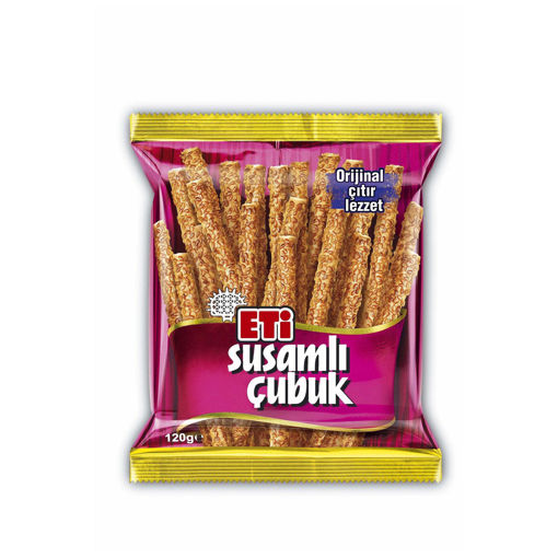 Eti Susamlı Çubuk Kraker 120 Gr nin resmi