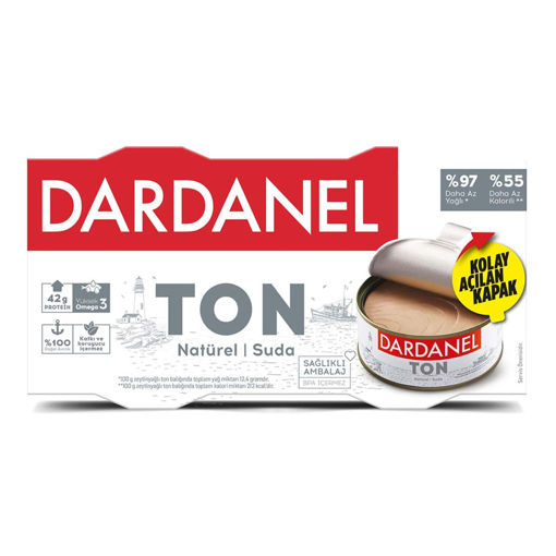 Dardanel Light Ton Balığı 2x140 Gr nin resmi