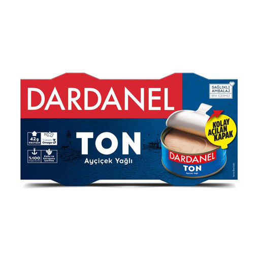 Dardanel Ayçiçek Yağlı Ton Balığı 2X140 Gr nin resmi
