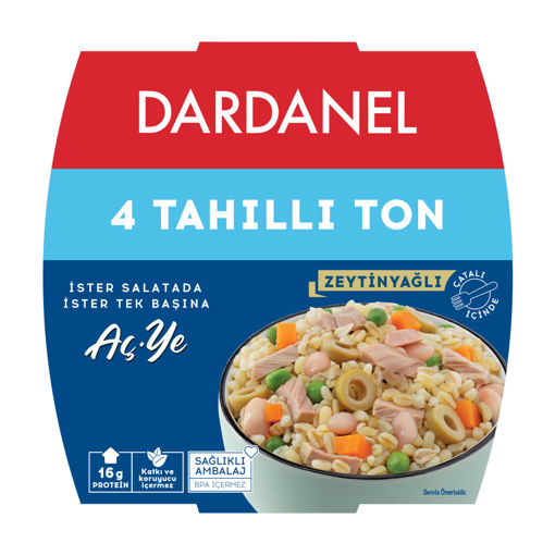 Dardanel 4 Tahıllı Ton Aç-Ye 160 Gr nin resmi