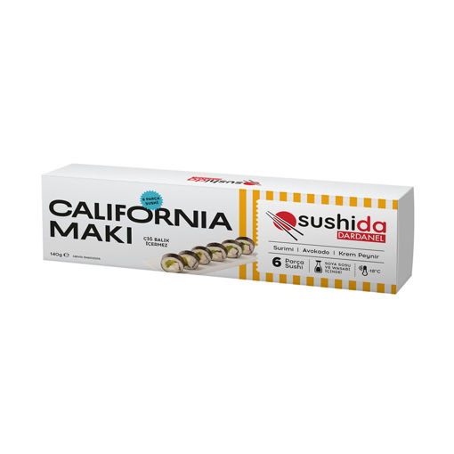 Sushida Donuk Sushi California Maki 140 Gr nin resmi