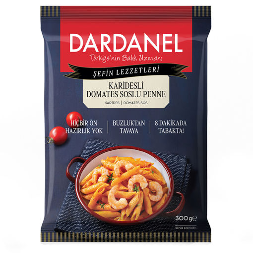 Dardanel Kolay Pişir Karidesli Domates Soslu Penne 300 Gr nin resmi