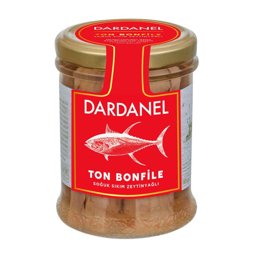 Dardanel Soğuk Sıkım Zeytinyağlı Ton Bonfile 185 Gr nin resmi