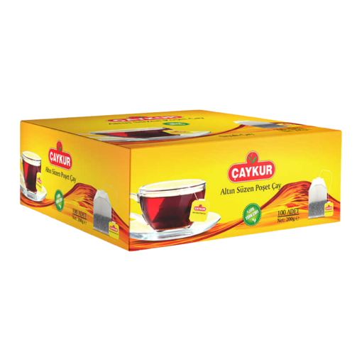 Çaykur Altın Süzen Bardak Poşet Çay 100'lü 200 Gr nin resmi