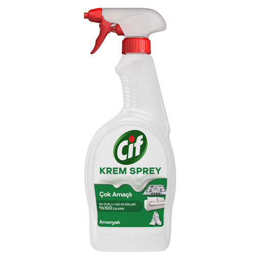 Cif Amonyak Çok Amaçlı Krem Sprey 750 Ml nin resmi