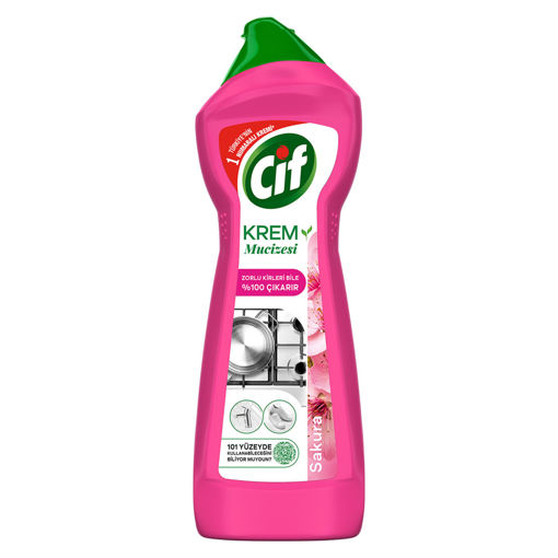 Cif Krem Mucizesi Sakura Parfümlü Yüzey Temizleyici 750 Ml nin resmi