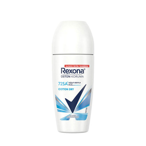 Rexona Deodorant Roll On Cotton 50 Ml nin resmi