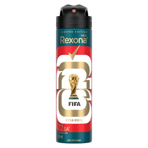 Rexona Men Erkek Sprey Deodorant Xtra Cool 72 Saat Kesintisiz Üstün Koruma 150 Ml nin resmi