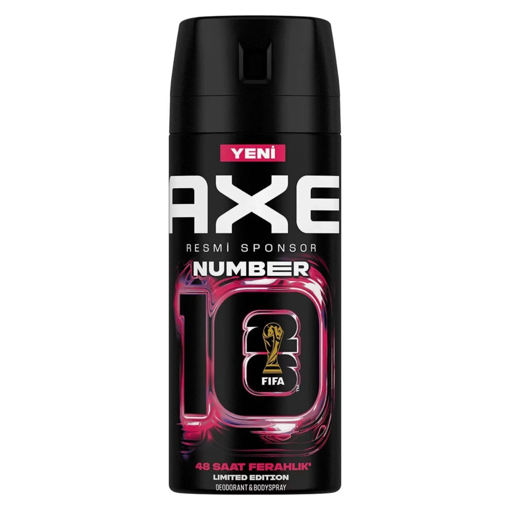 Axe Erkek Sprey Deodorant Number 10 Limited Edition 150 Ml nin resmi