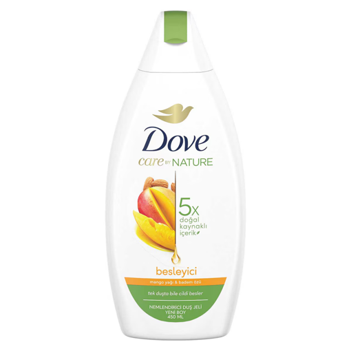 Dove Duş Jeli Mango Yağı ve Badem Özü 450 Ml nin resmi