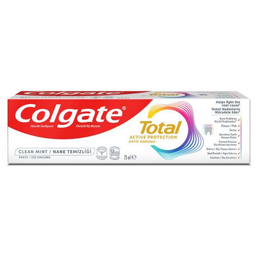 Colgate Total Gelişmiş Nane Temizliği Diş Macunu 75 Ml nin resmi