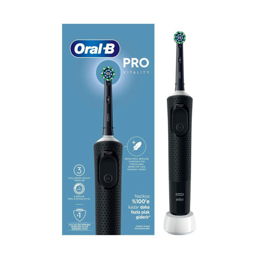 Oral-B Şarjlı Diş Fırçası Vitality Pro Siyah nin resmi