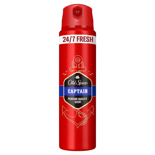 Old Spice Captain Erkek Sprey Vücut Deodorantı 150 Ml nin resmi