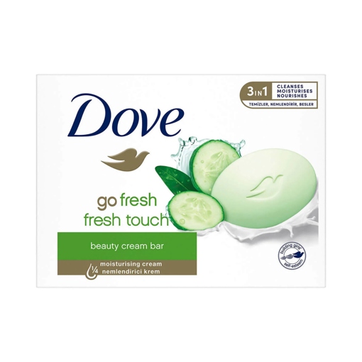 Dove Cream Bar Sabun Fresh Touch 90 Gr nin resmi