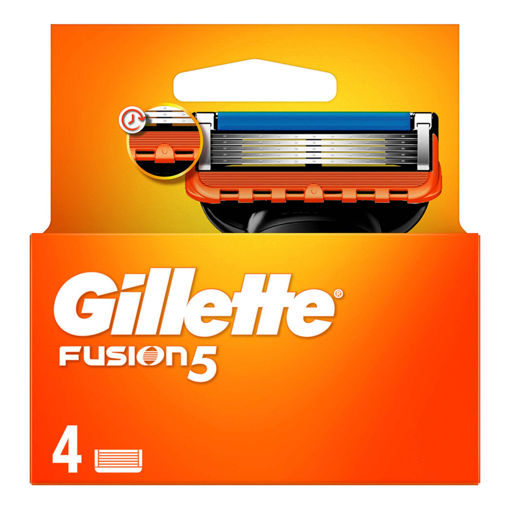 Gillette Fusion Yedek Tıraş Bıçağı 4 Adet nin resmi