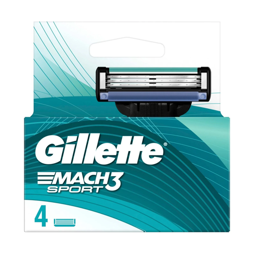 Gillette Mach3 Sport Yedek Tıraş Bıçağı 4'lü nin resmi