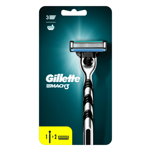 Gillette Mach3 Tıraş Makinesi + Yedek Tıraş Bıçağı nin resmi