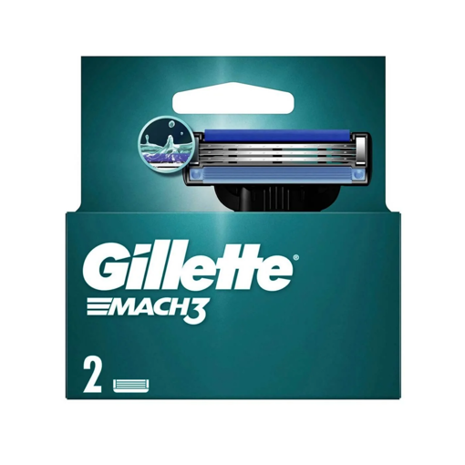 Gillette Mach3 Yedek Tıraş Bıçağı 2 adet nin resmi