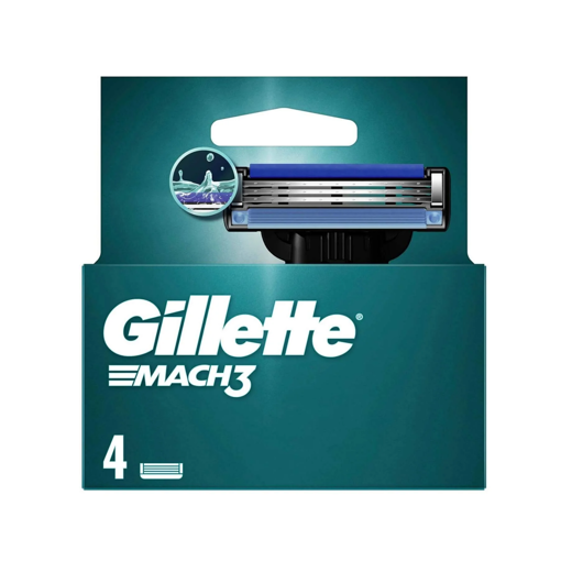 Gillette Mach3 Yedek Tıraş Bıçağı 4 Adet nin resmi