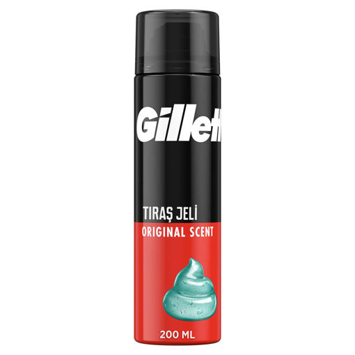Gillette Tıraş Jeli Normal 200 Ml nin resmi