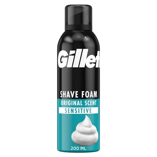 Gillette Tıraş Köpüğü Hassas 200 Ml nin resmi